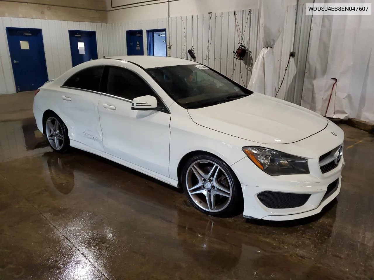 2014 Mercedes-Benz Cla 250 VIN: WDDSJ4EB8EN047607 Lot: 72912684