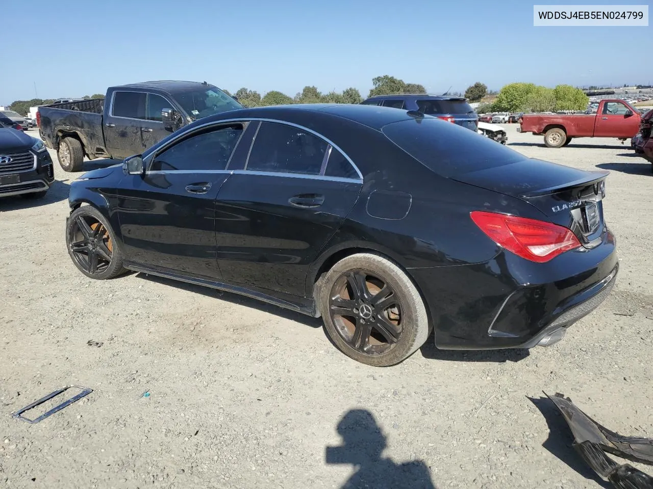 2014 Mercedes-Benz Cla 250 VIN: WDDSJ4EB5EN024799 Lot: 73256364