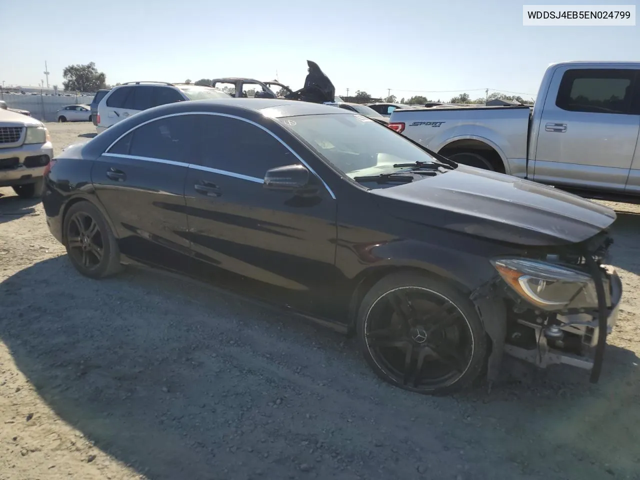 2014 Mercedes-Benz Cla 250 VIN: WDDSJ4EB5EN024799 Lot: 73256364