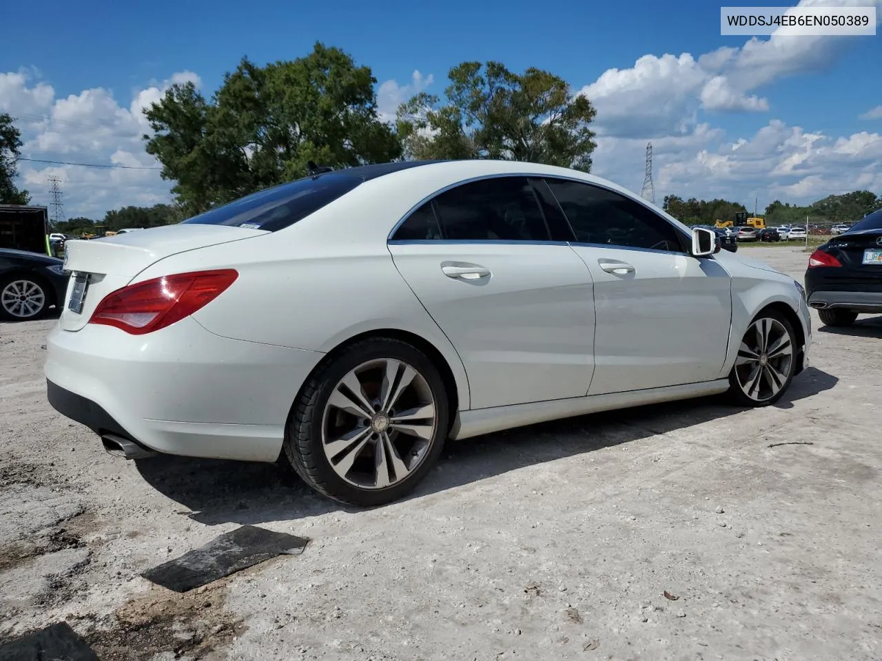 2014 Mercedes-Benz Cla 250 VIN: WDDSJ4EB6EN050389 Lot: 73272924