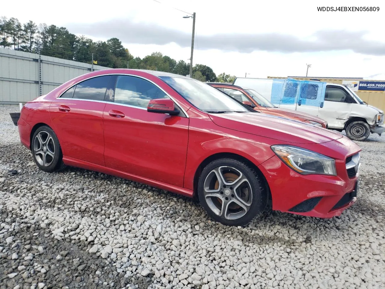 2014 Mercedes-Benz Cla 250 VIN: WDDSJ4EBXEN056809 Lot: 73396274