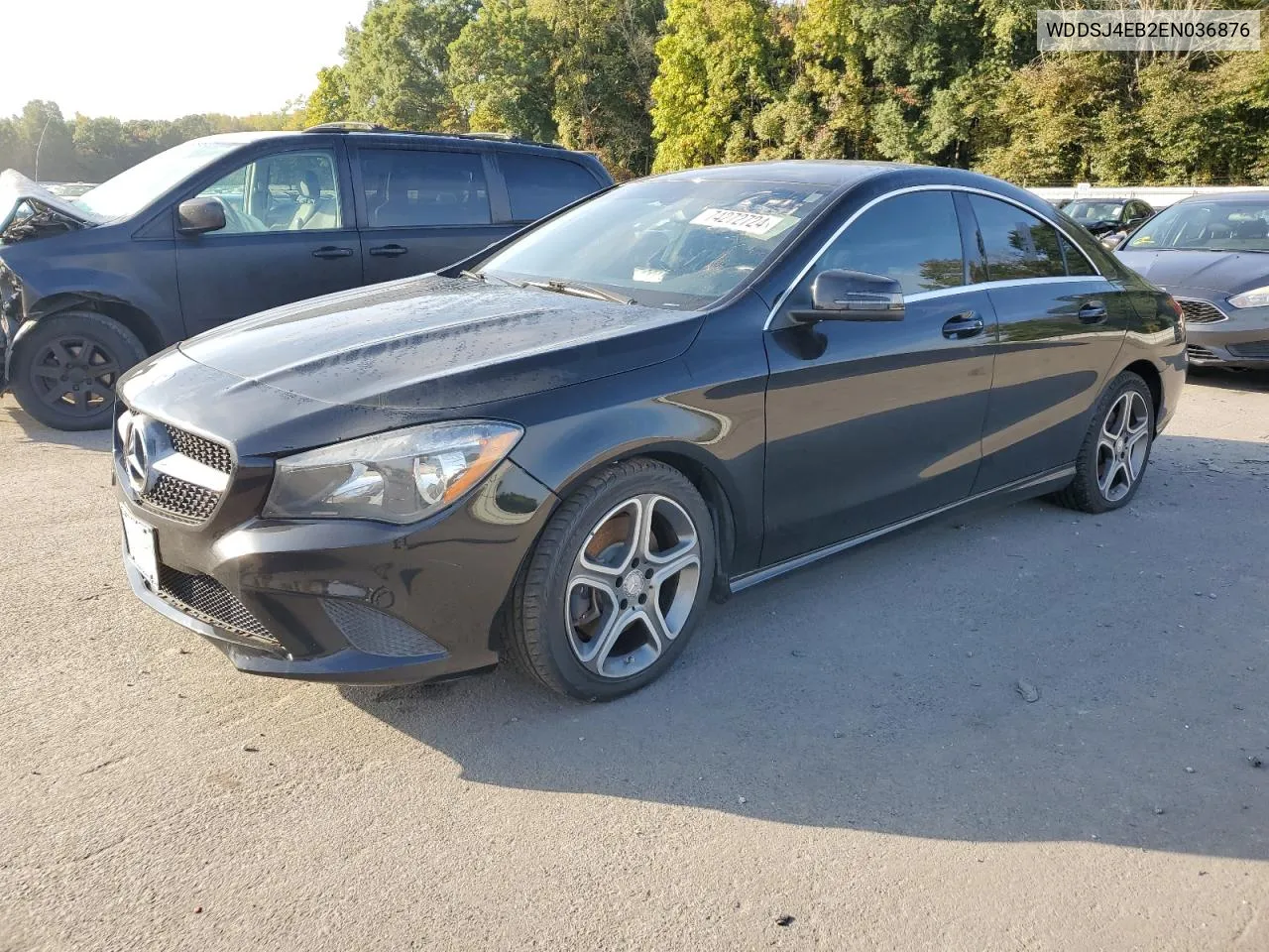 2014 Mercedes-Benz Cla 250 VIN: WDDSJ4EB2EN036876 Lot: 74272724