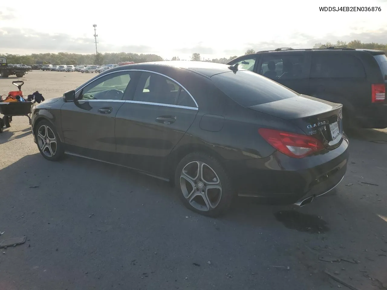 2014 Mercedes-Benz Cla 250 VIN: WDDSJ4EB2EN036876 Lot: 74272724