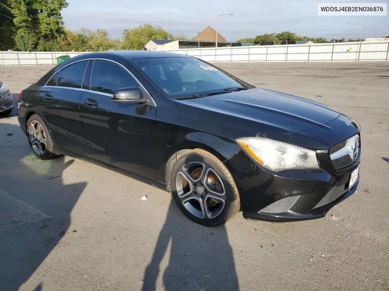 2014 Mercedes-Benz Cla 250 VIN: WDDSJ4EB2EN036876 Lot: 74272724