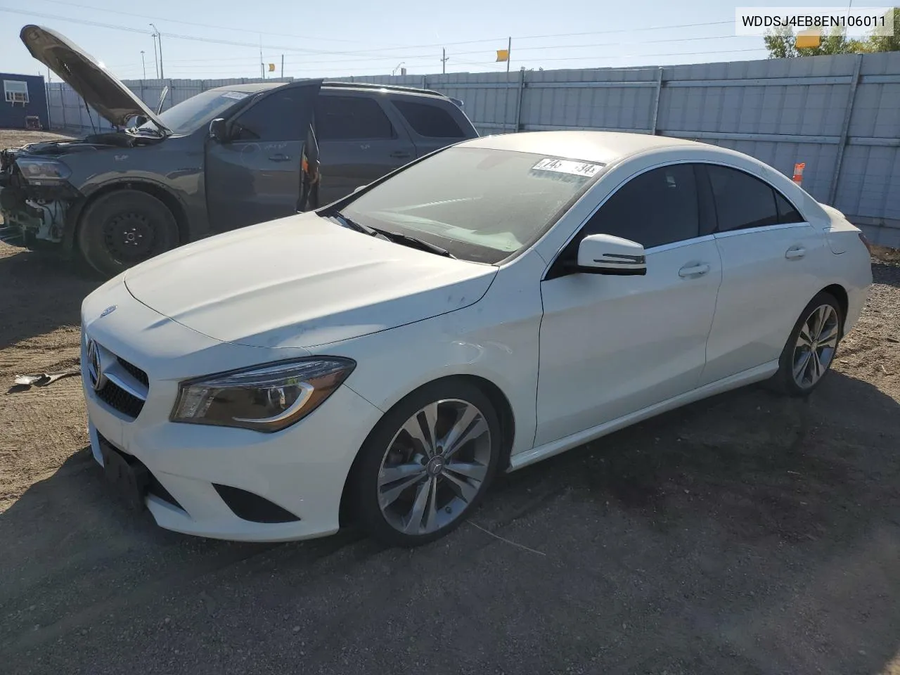 2014 Mercedes-Benz Cla 250 VIN: WDDSJ4EB8EN106011 Lot: 74341134