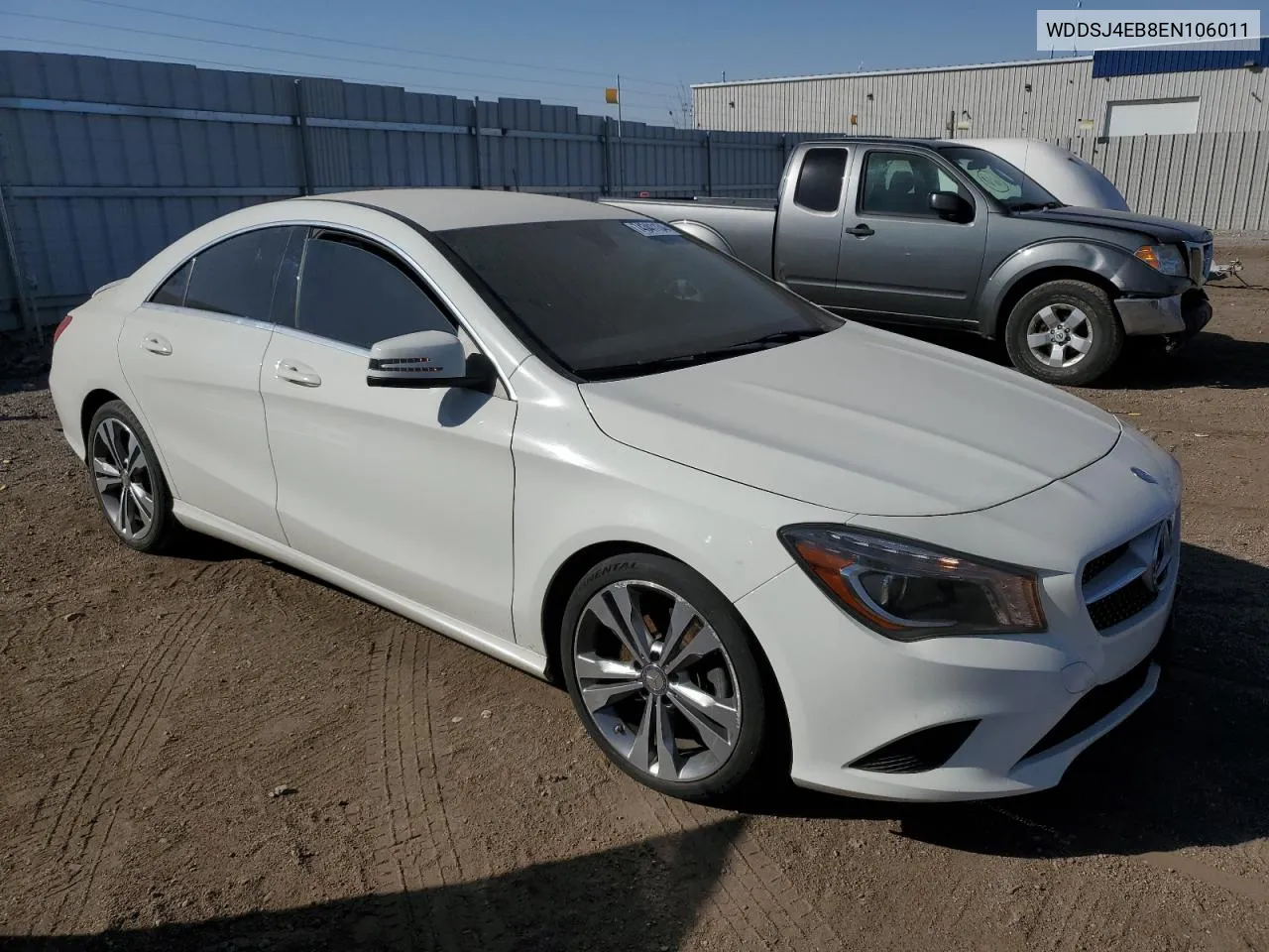 2014 Mercedes-Benz Cla 250 VIN: WDDSJ4EB8EN106011 Lot: 74341134