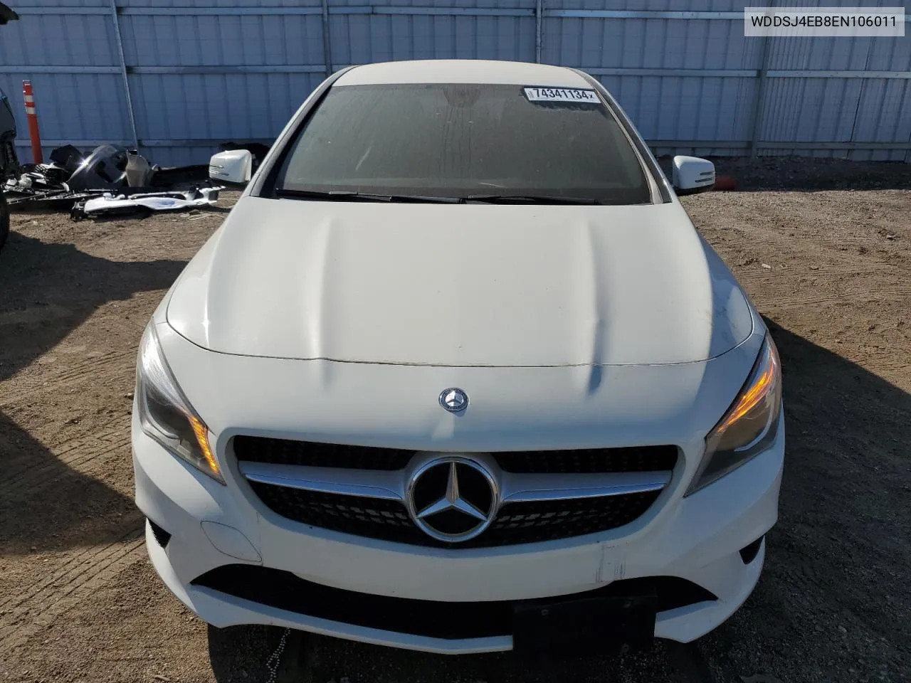 2014 Mercedes-Benz Cla 250 VIN: WDDSJ4EB8EN106011 Lot: 74341134