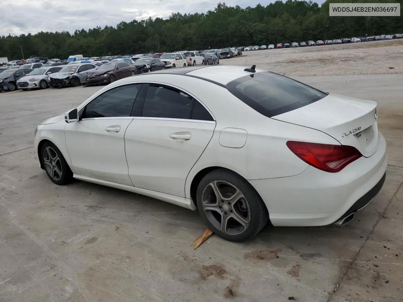 2014 Mercedes-Benz Cla 250 VIN: WDDSJ4EB2EN036697 Lot: 74355584