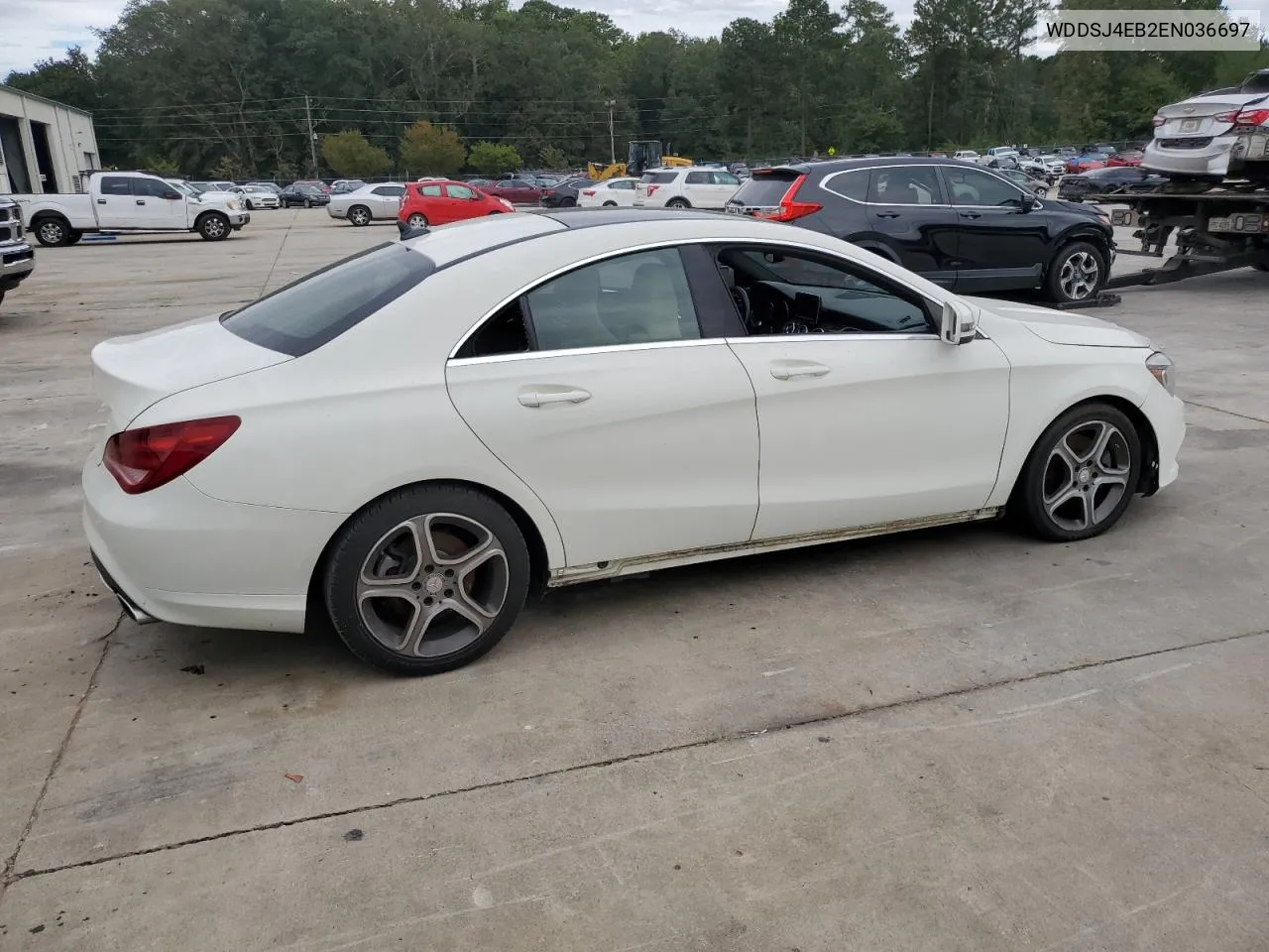 2014 Mercedes-Benz Cla 250 VIN: WDDSJ4EB2EN036697 Lot: 74355584