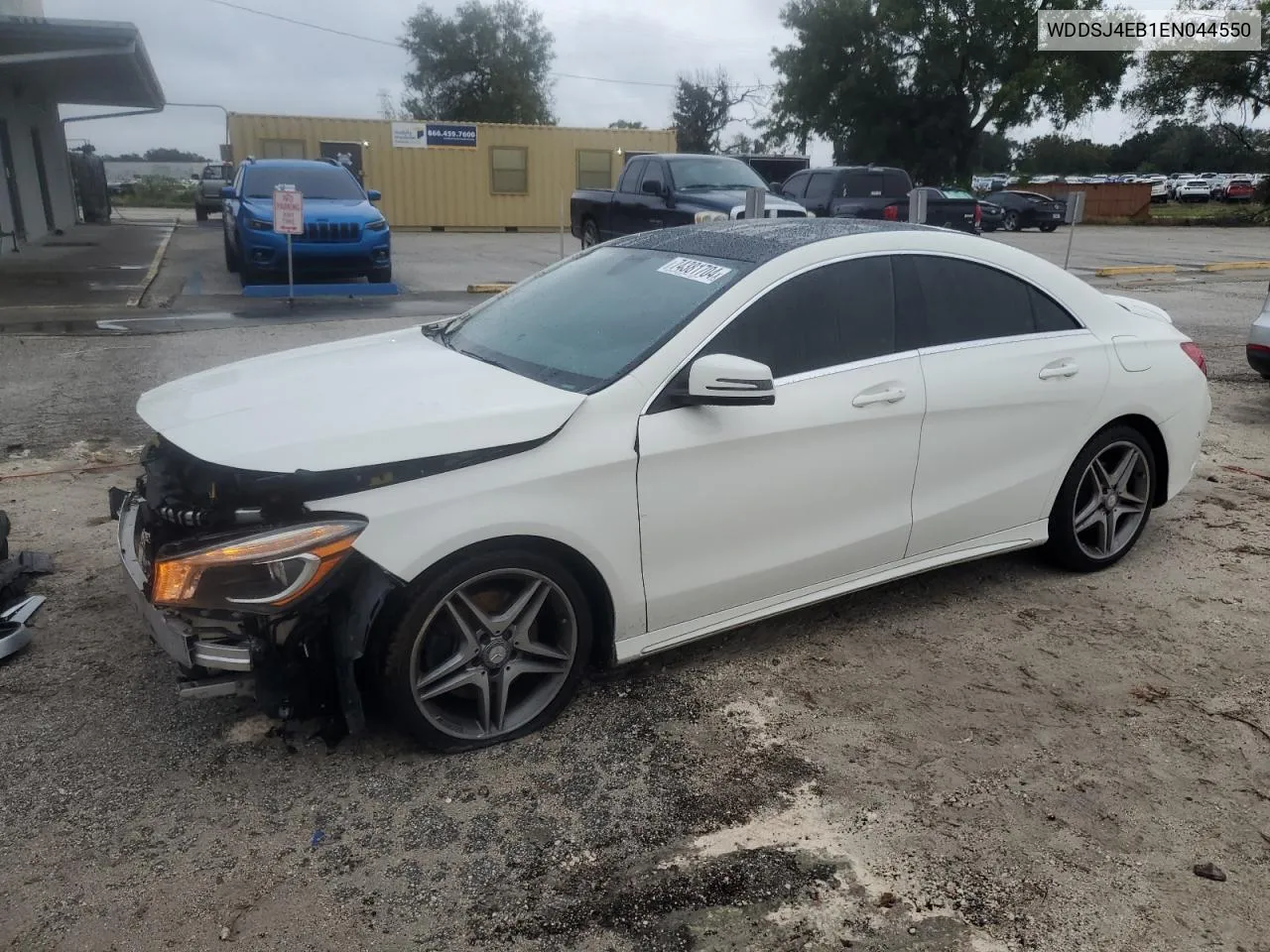 2014 Mercedes-Benz Cla 250 VIN: WDDSJ4EB1EN044550 Lot: 74381704