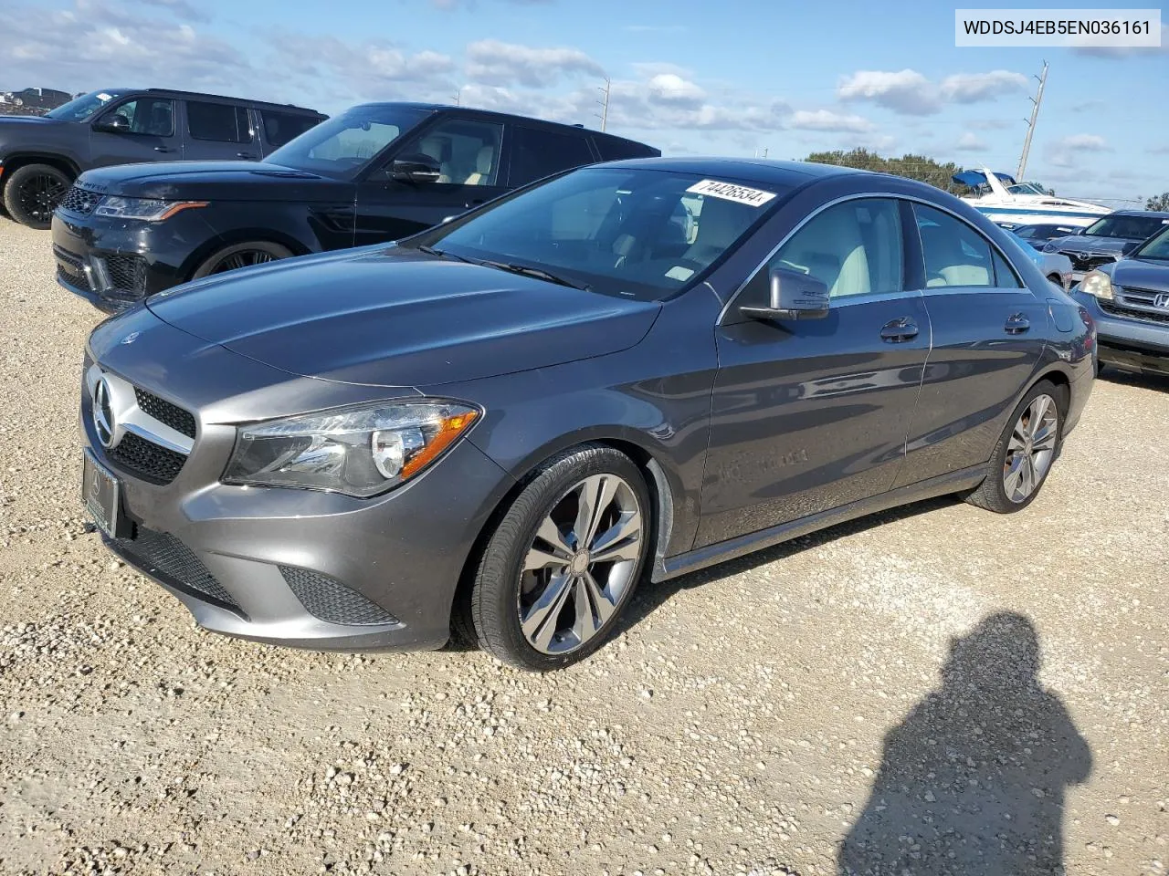 2014 Mercedes-Benz Cla 250 VIN: WDDSJ4EB5EN036161 Lot: 74426534