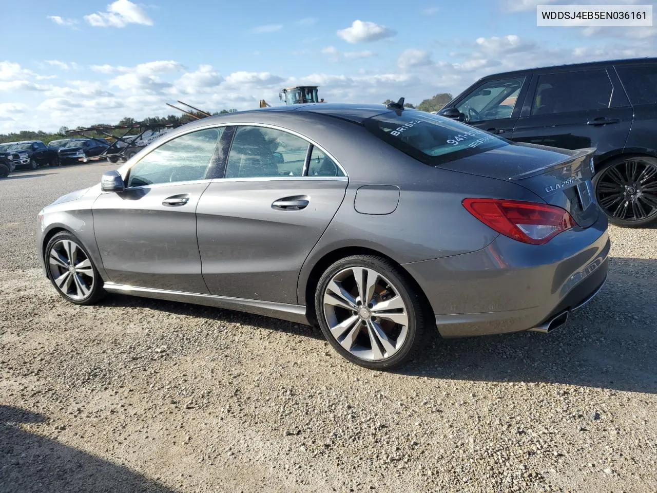 2014 Mercedes-Benz Cla 250 VIN: WDDSJ4EB5EN036161 Lot: 74426534