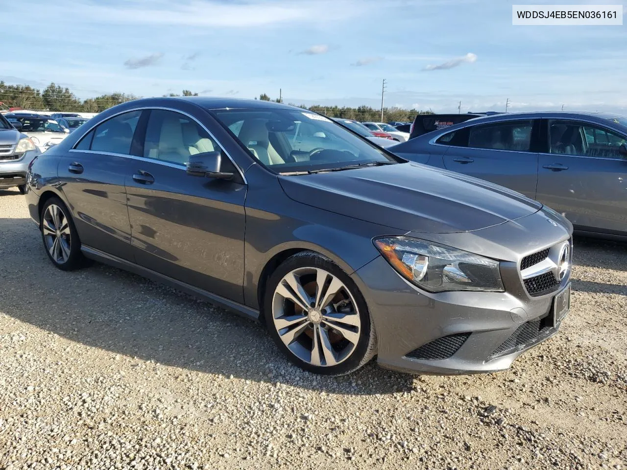 2014 Mercedes-Benz Cla 250 VIN: WDDSJ4EB5EN036161 Lot: 74426534