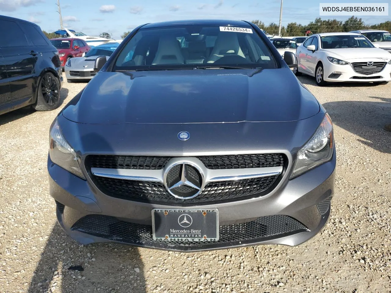 2014 Mercedes-Benz Cla 250 VIN: WDDSJ4EB5EN036161 Lot: 74426534