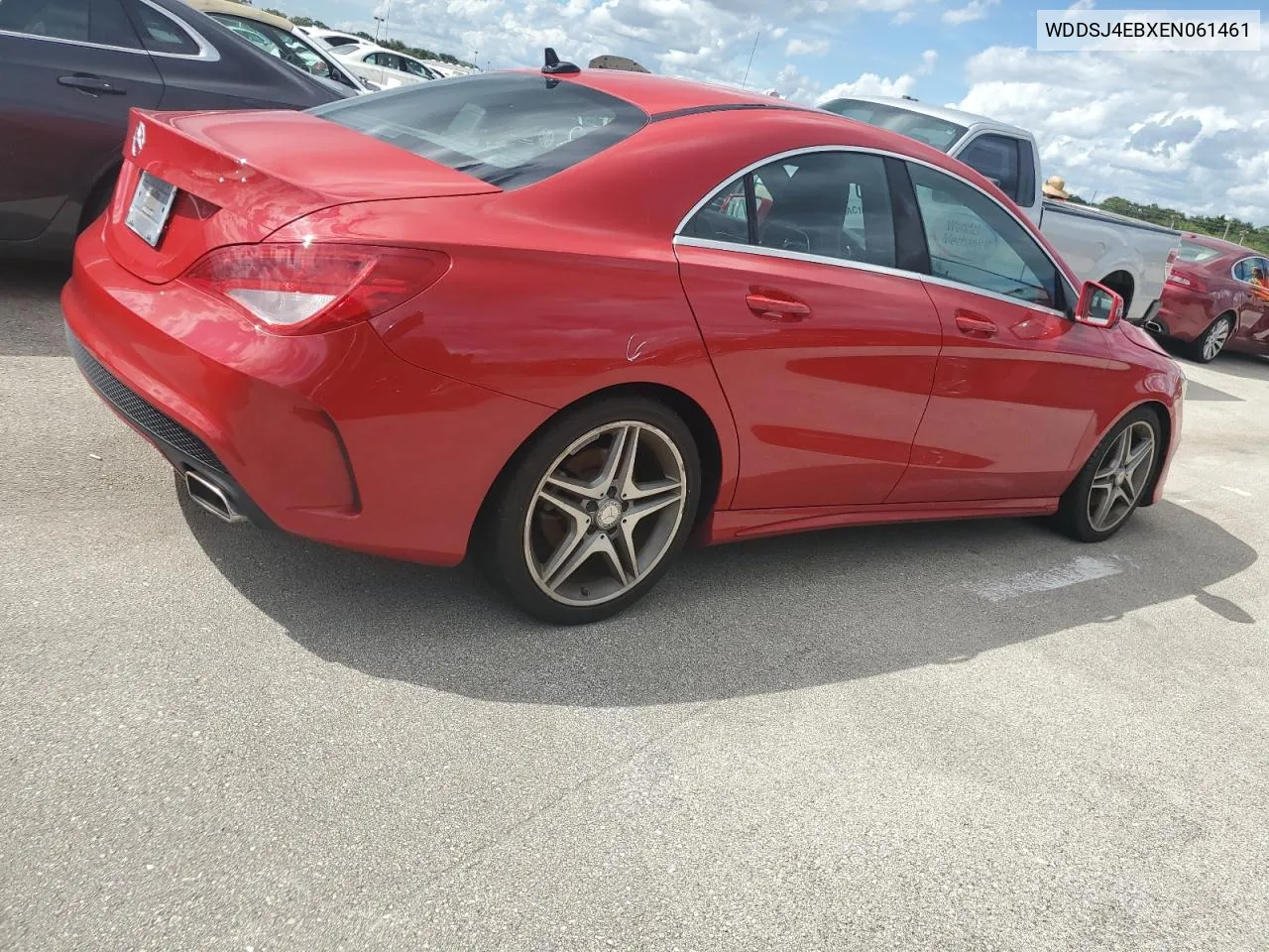 2014 Mercedes-Benz Cla 250 VIN: WDDSJ4EBXEN061461 Lot: 74462844