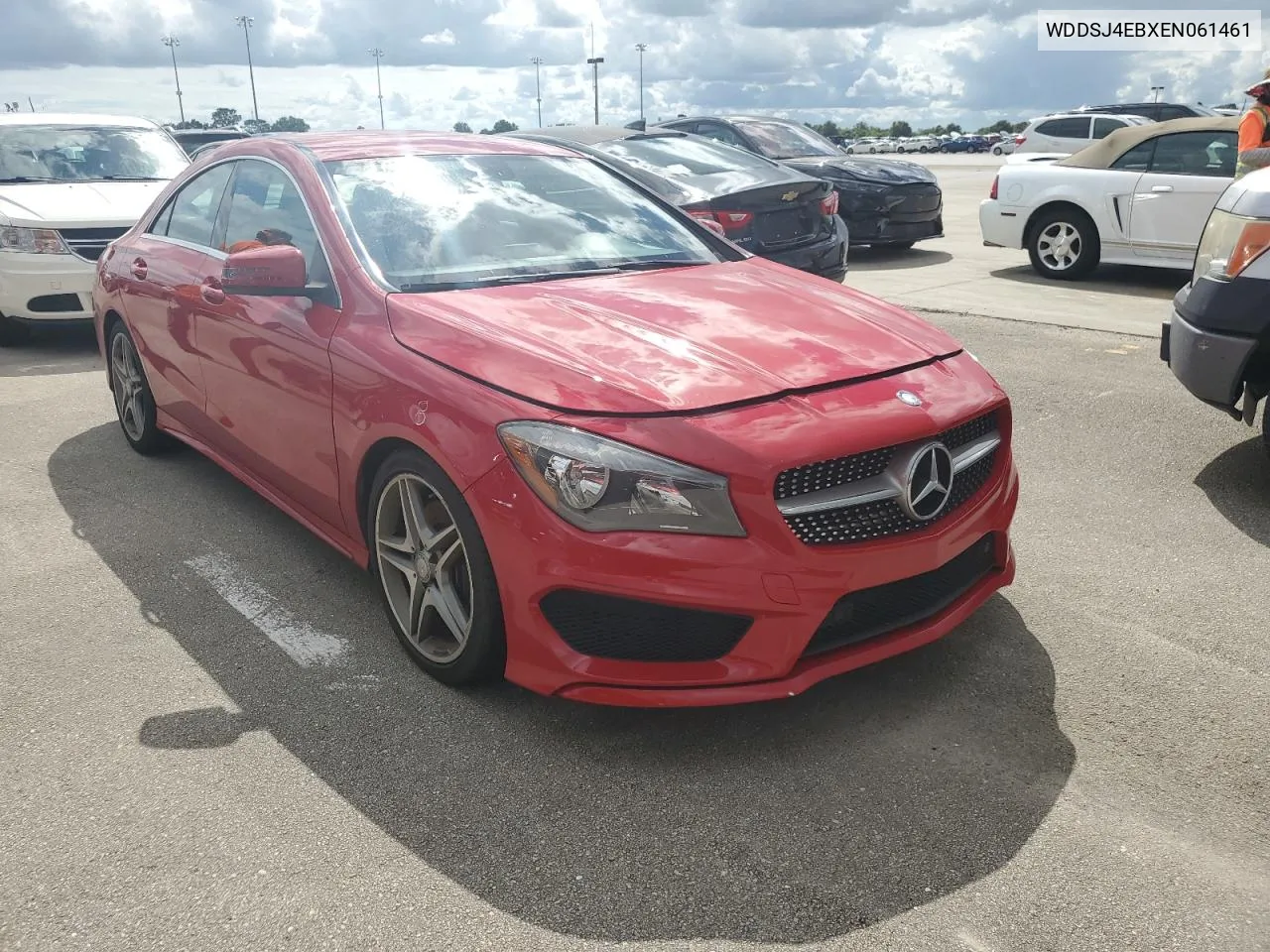 2014 Mercedes-Benz Cla 250 VIN: WDDSJ4EBXEN061461 Lot: 74462844