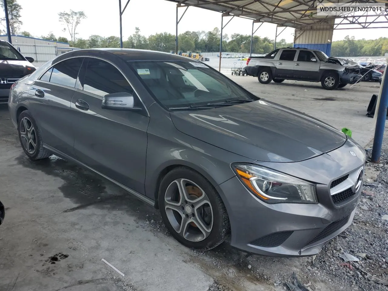 2014 Mercedes-Benz Cla 250 VIN: WDDSJ4EB7EN027011 Lot: 74470324