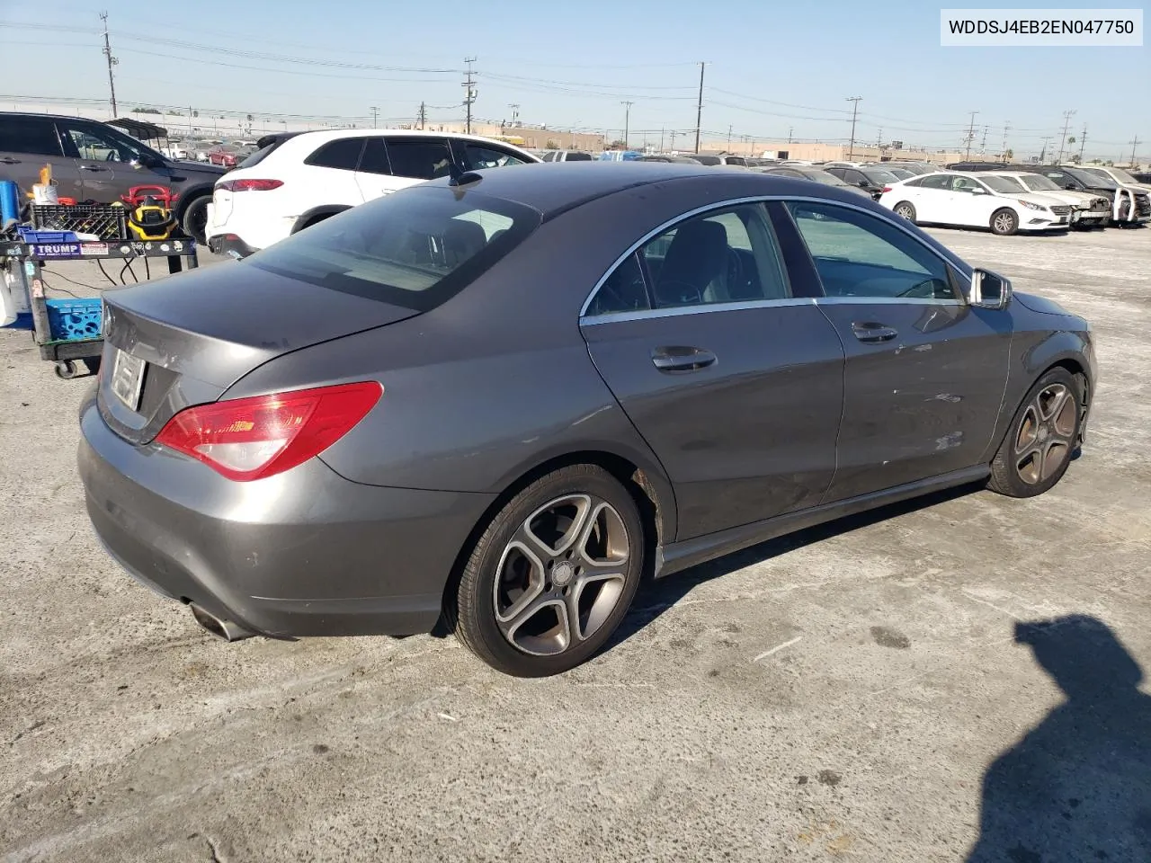 2014 Mercedes-Benz Cla 250 VIN: WDDSJ4EB2EN047750 Lot: 74761854