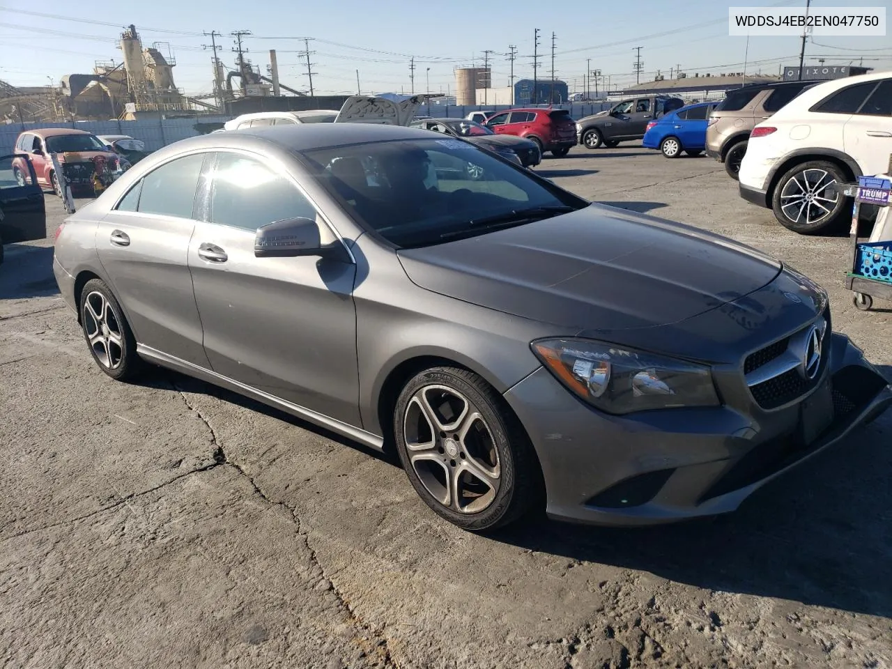 2014 Mercedes-Benz Cla 250 VIN: WDDSJ4EB2EN047750 Lot: 74761854