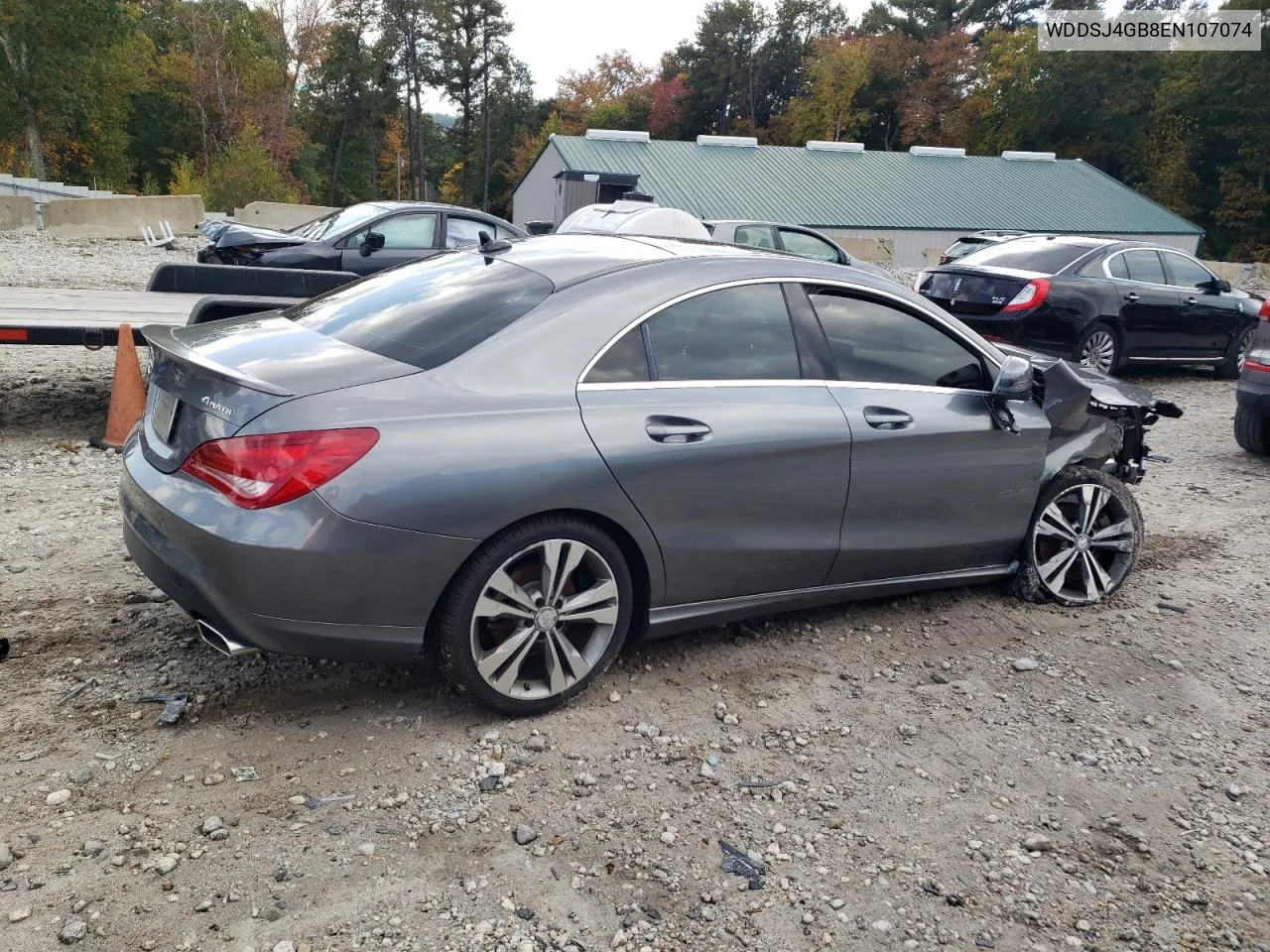 2014 Mercedes-Benz Cla 250 4Matic VIN: WDDSJ4GB8EN107074 Lot: 74771434