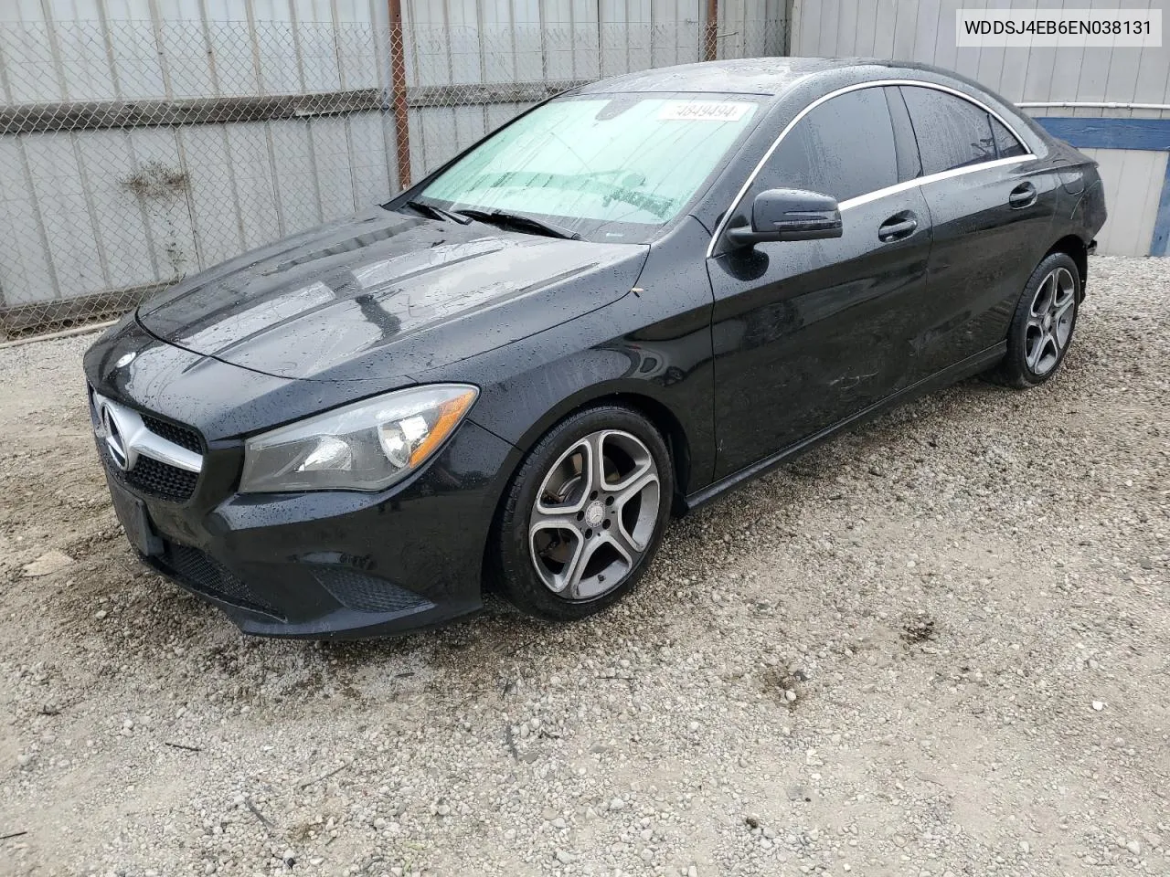 2014 Mercedes-Benz Cla 250 VIN: WDDSJ4EB6EN038131 Lot: 74849494