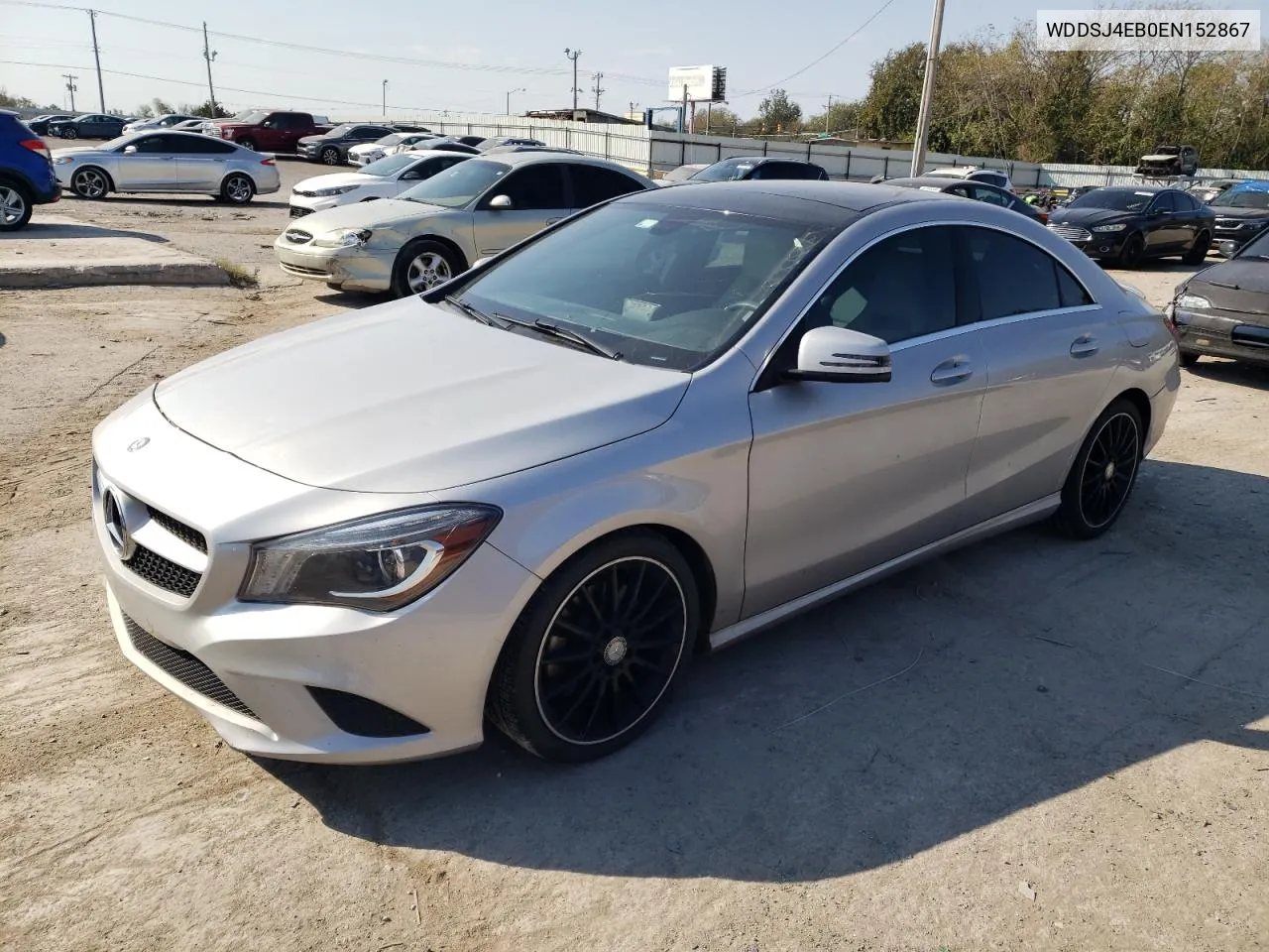 2014 Mercedes-Benz Cla 250 VIN: WDDSJ4EB0EN152867 Lot: 74926994