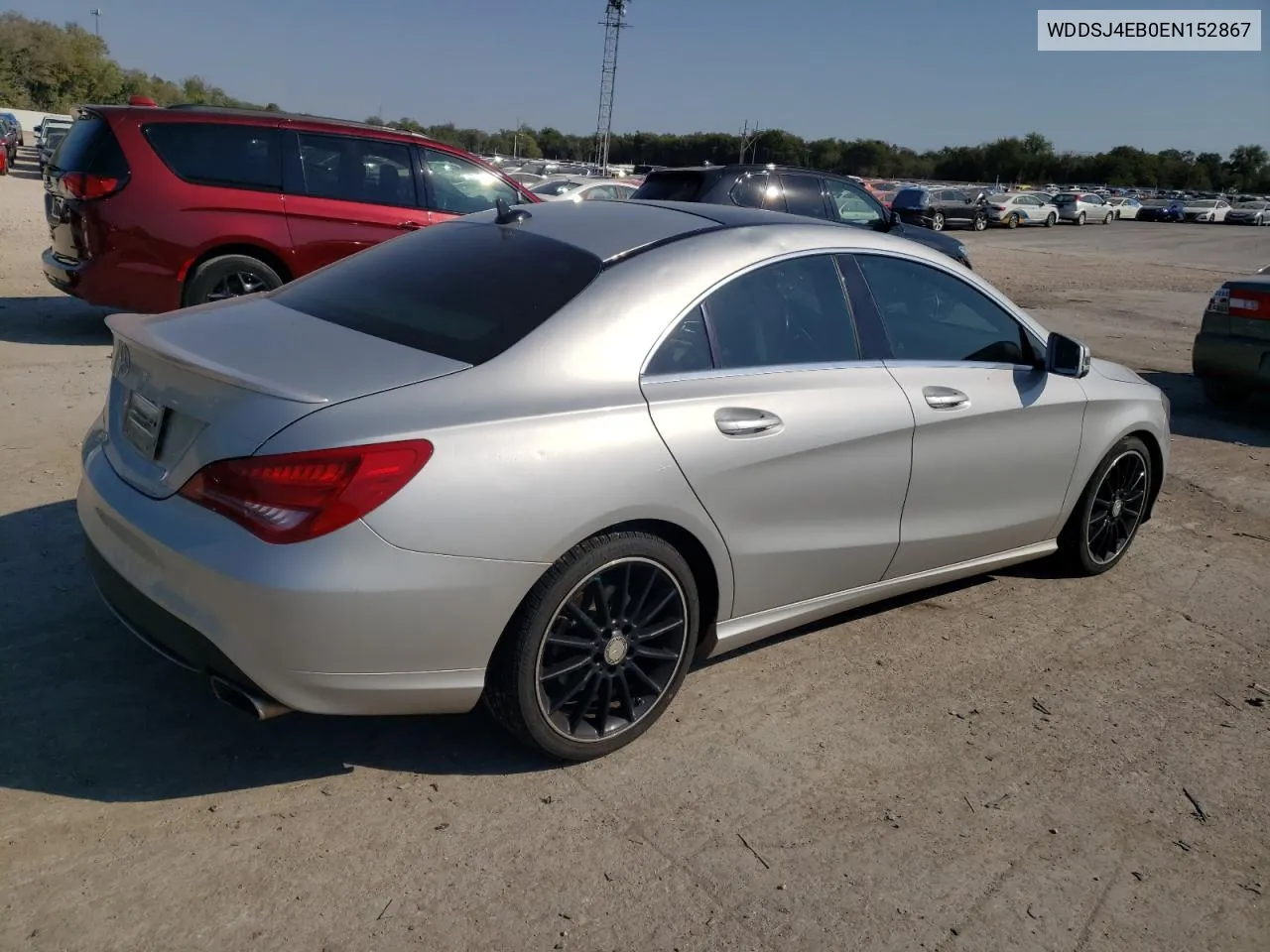 2014 Mercedes-Benz Cla 250 VIN: WDDSJ4EB0EN152867 Lot: 74926994