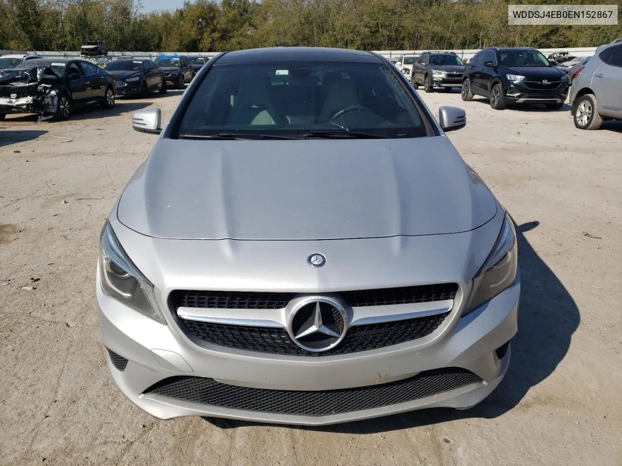 2014 Mercedes-Benz Cla 250 VIN: WDDSJ4EB0EN152867 Lot: 74926994