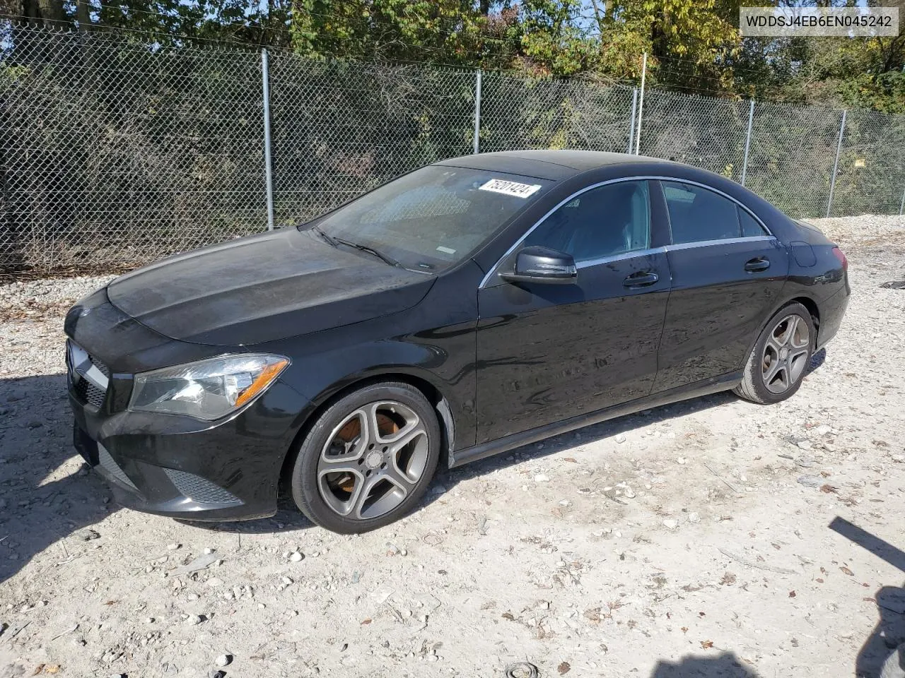 2014 Mercedes-Benz Cla 250 VIN: WDDSJ4EB6EN045242 Lot: 75201424