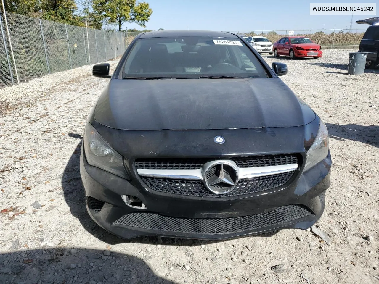 2014 Mercedes-Benz Cla 250 VIN: WDDSJ4EB6EN045242 Lot: 75201424