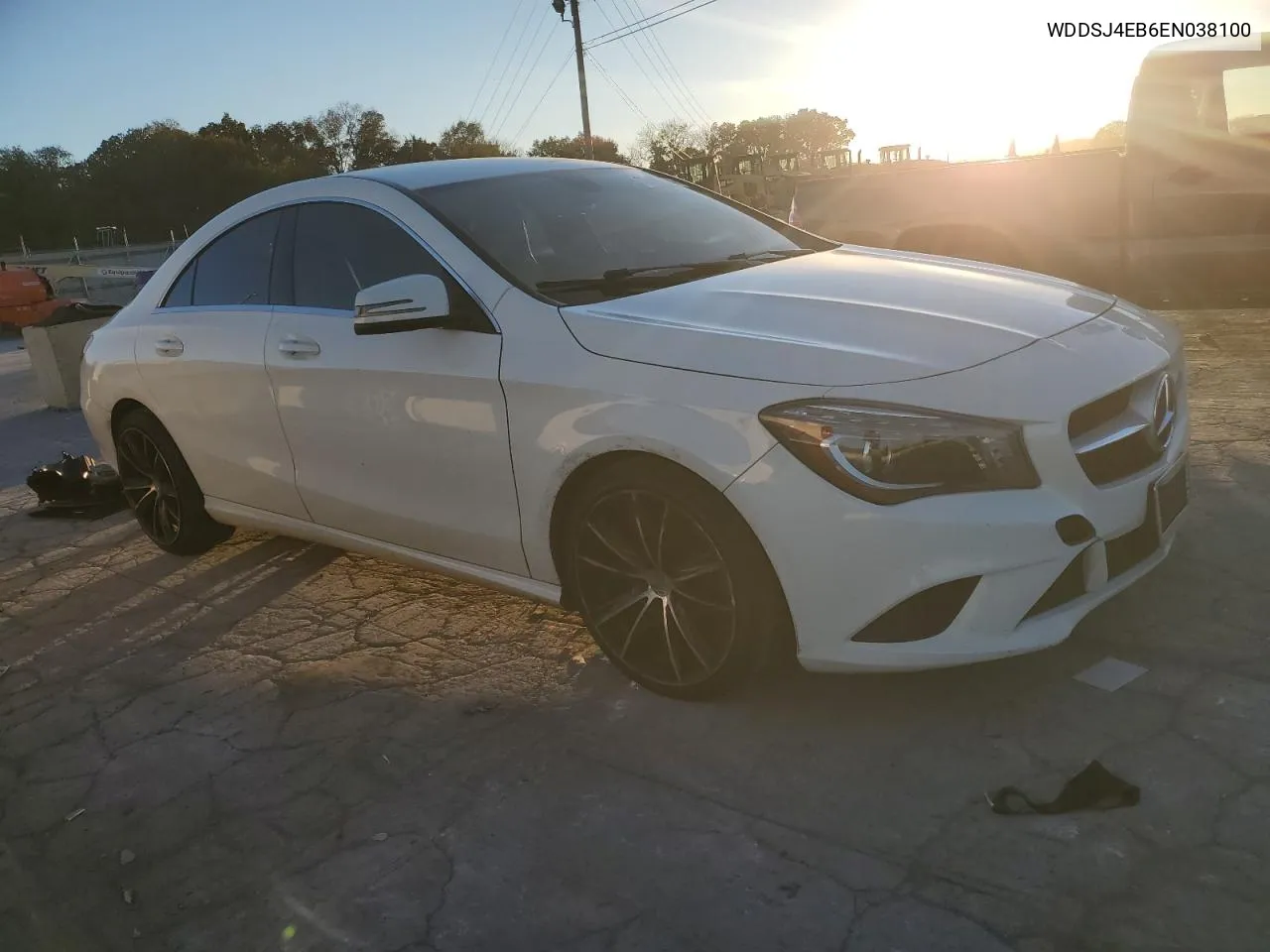 2014 Mercedes-Benz Cla 250 VIN: WDDSJ4EB6EN038100 Lot: 75356124