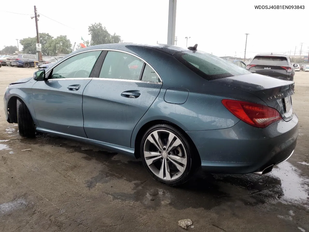 2014 Mercedes-Benz Cla 250 4Matic VIN: WDDSJ4GB1EN093843 Lot: 75442394