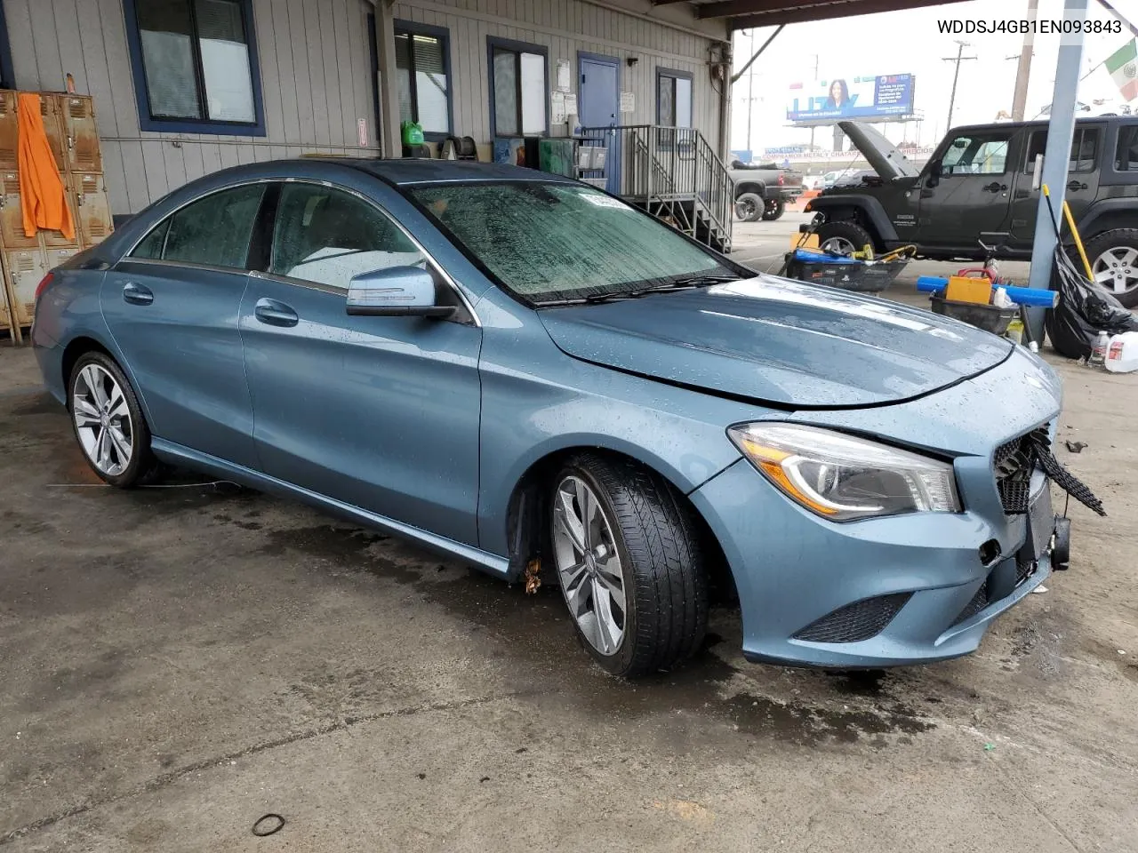 2014 Mercedes-Benz Cla 250 4Matic VIN: WDDSJ4GB1EN093843 Lot: 75442394