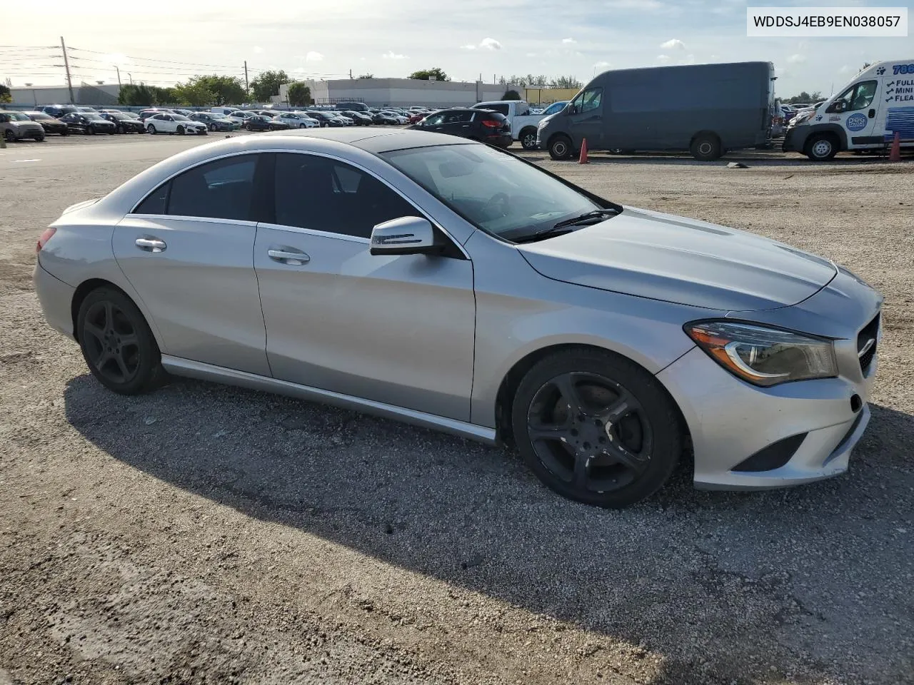 2014 Mercedes-Benz Cla 250 VIN: WDDSJ4EB9EN038057 Lot: 75509864