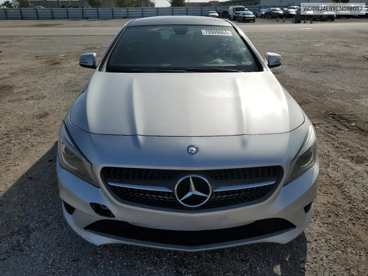 2014 Mercedes-Benz Cla 250 VIN: WDDSJ4EB9EN038057 Lot: 75509864