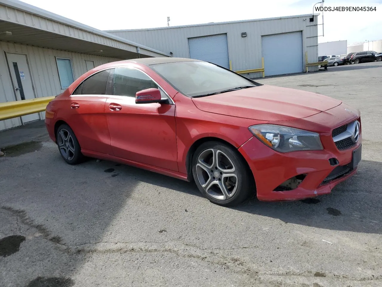 2014 Mercedes-Benz Cla 250 VIN: WDDSJ4EB9EN045364 Lot: 75656874