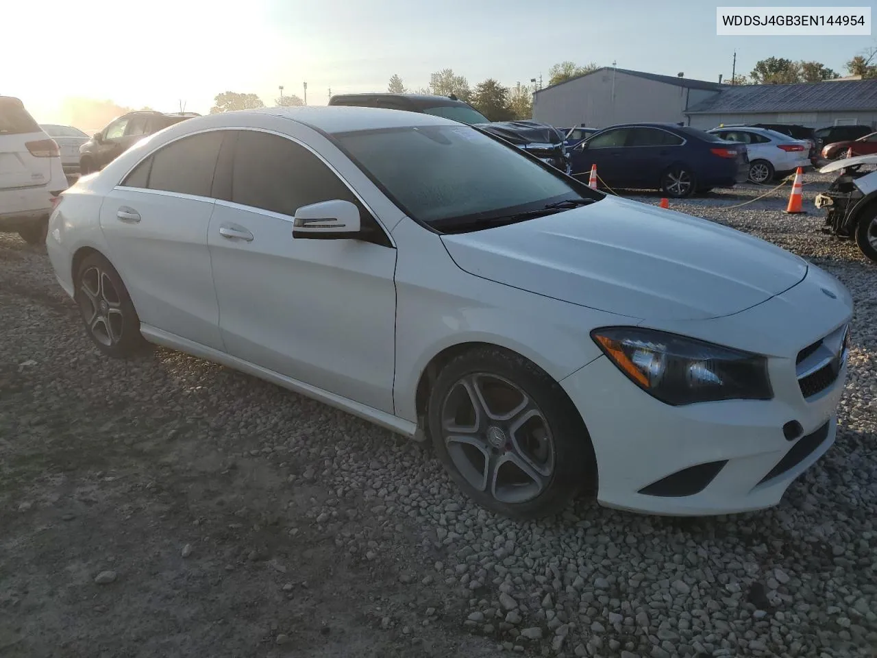 2014 Mercedes-Benz Cla 250 4Matic VIN: WDDSJ4GB3EN144954 Lot: 75692924