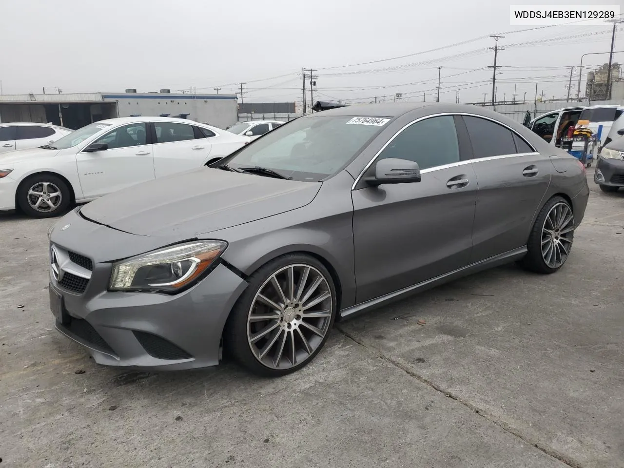 2014 Mercedes-Benz Cla 250 VIN: WDDSJ4EB3EN129289 Lot: 75764964