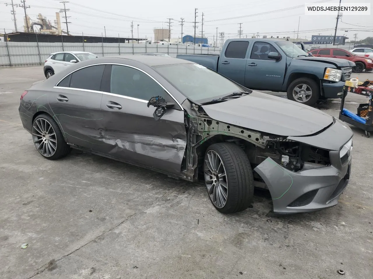 2014 Mercedes-Benz Cla 250 VIN: WDDSJ4EB3EN129289 Lot: 75764964