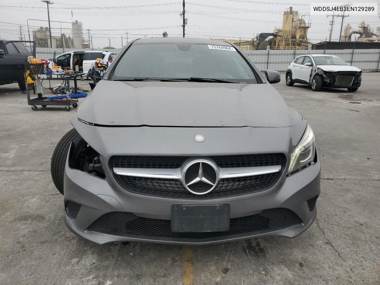 2014 Mercedes-Benz Cla 250 VIN: WDDSJ4EB3EN129289 Lot: 75764964