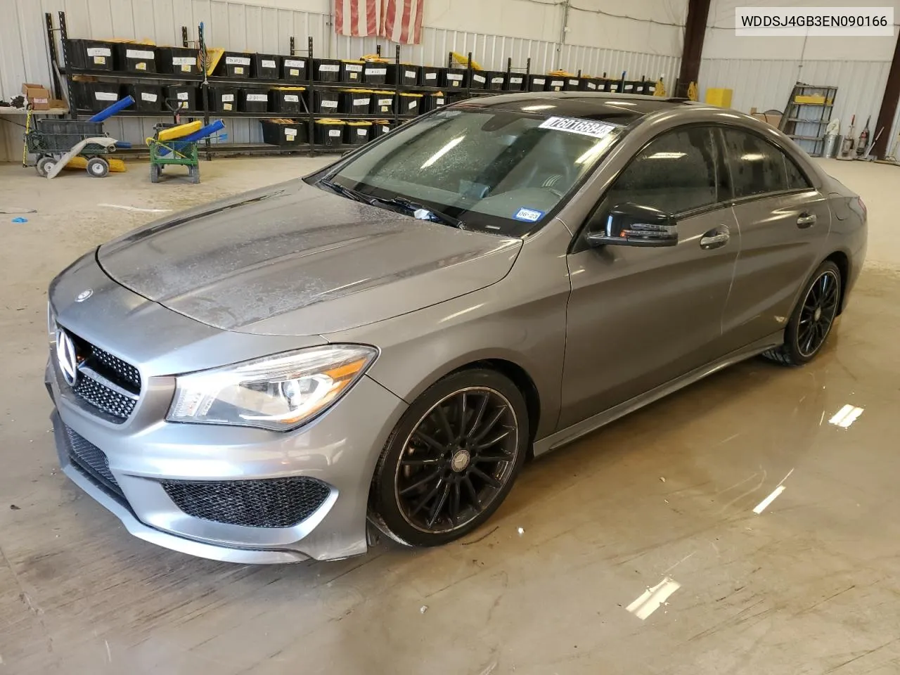 2014 Mercedes-Benz Cla 250 4Matic VIN: WDDSJ4GB3EN090166 Lot: 76016684