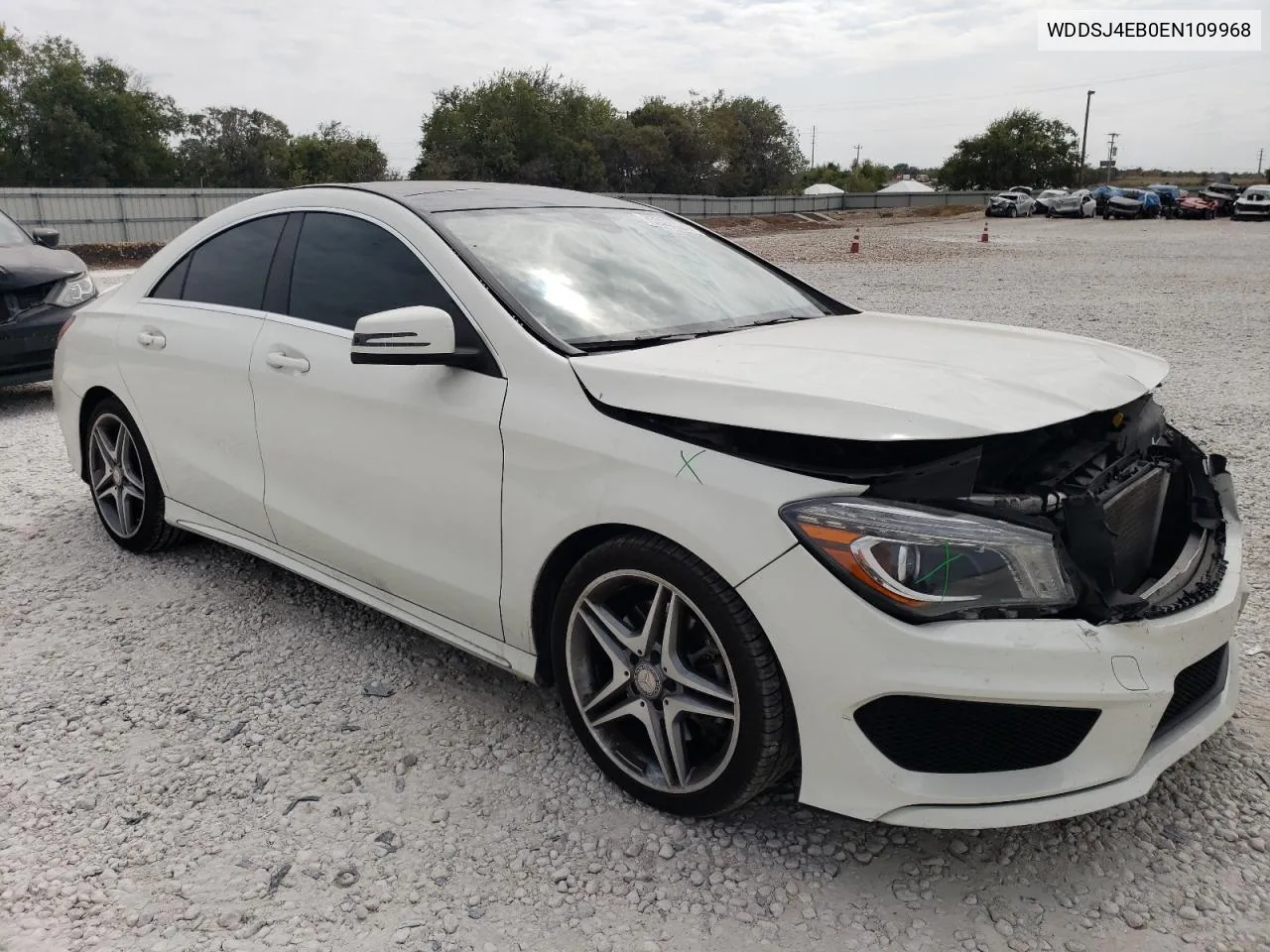 2014 Mercedes-Benz Cla 250 VIN: WDDSJ4EB0EN109968 Lot: 76027124