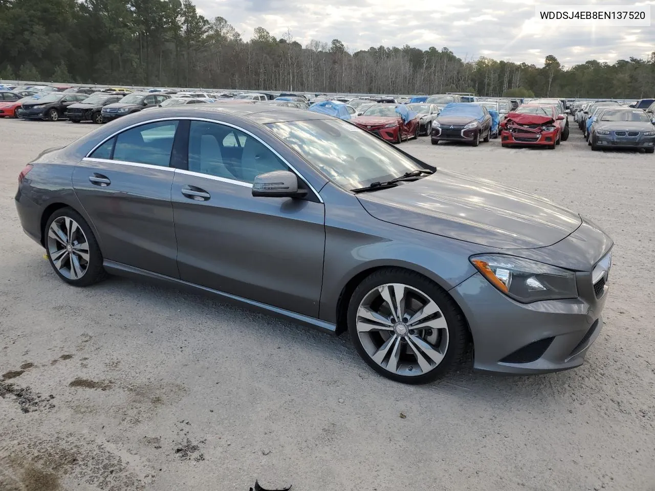 2014 Mercedes-Benz Cla 250 VIN: WDDSJ4EB8EN137520 Lot: 76036894