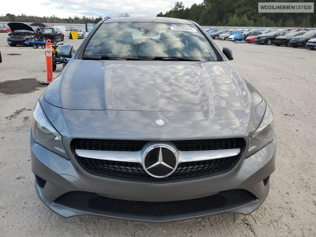 2014 Mercedes-Benz Cla 250 VIN: WDDSJ4EB8EN137520 Lot: 76036894