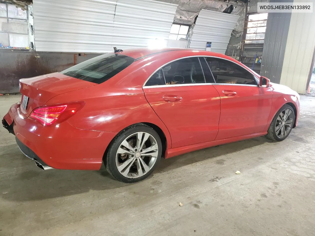 2014 Mercedes-Benz Cla 250 VIN: WDDSJ4EB3EN133892 Lot: 76283734