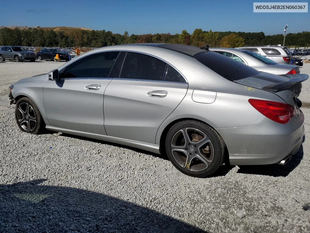 2014 Mercedes-Benz Cla 250 VIN: WDDSJ4EB2EN060367 Lot: 76513994