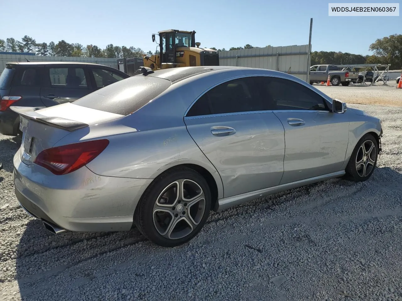 2014 Mercedes-Benz Cla 250 VIN: WDDSJ4EB2EN060367 Lot: 76513994