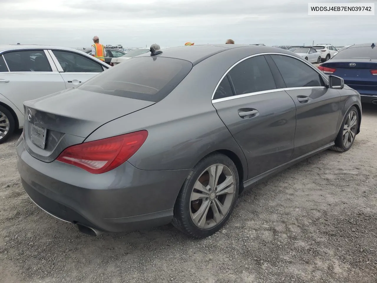 2014 Mercedes-Benz Cla 250 VIN: WDDSJ4EB7EN039742 Lot: 76899354