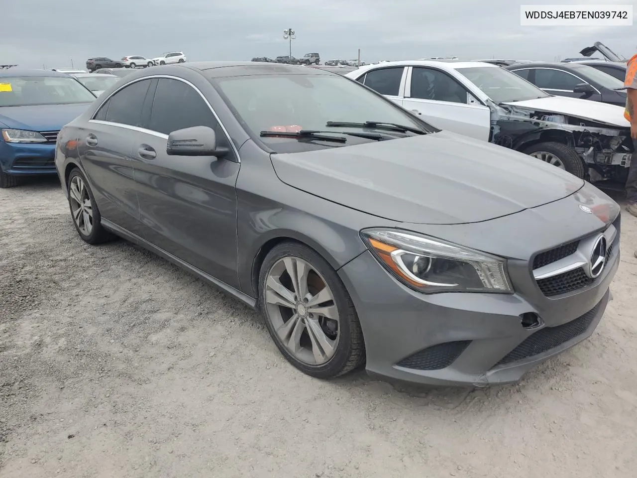 2014 Mercedes-Benz Cla 250 VIN: WDDSJ4EB7EN039742 Lot: 76899354