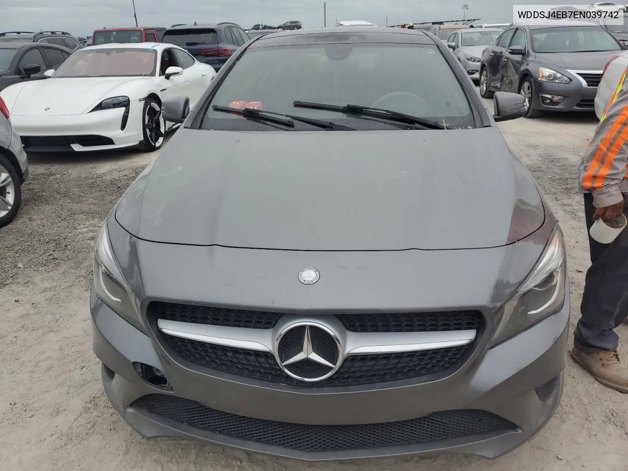 2014 Mercedes-Benz Cla 250 VIN: WDDSJ4EB7EN039742 Lot: 76899354